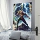 thumbnail image 3 of Aquaman Cuadro decorativo colgante - Arte de pared - Póster enmarcado - Decoración de pared - Regalos para familia, amigos y aficionados 40*60 cm, 3 of 6