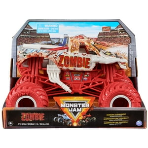 Vehículo Fundido A Presión De Coleccionista Monster Jam Zombie A Escala 1:24