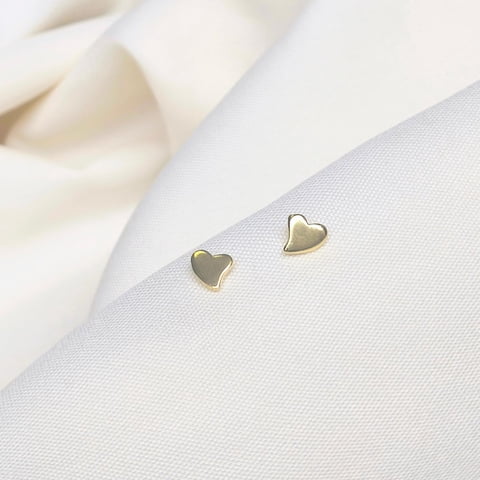 Bendito Amor - Aros Corazón Oro