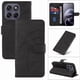 thumbnail image 4 of Funda tipo cartera con tapa para Motorola MOTO G77 5G con tarjetero, soporte y cubierta magnética Negro, 4 of 4