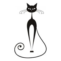 Rienda Libre Graphics - Decomural Siamese Cat Ws-17126