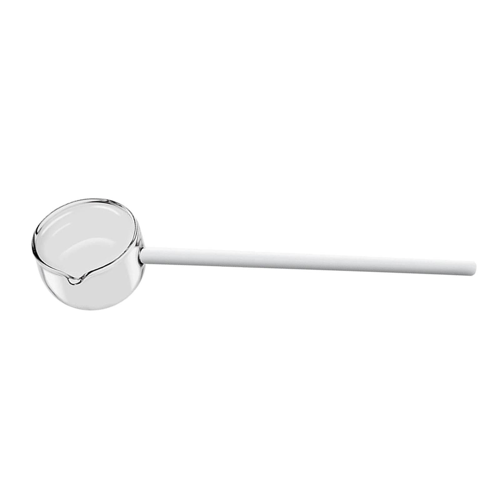 Magideal - Cuchara De Sopa Con Boca Para Verter, Cuchara De Vidrio, Cuchara Mezcladora Fácil De Limpiar, Cuchara De Sopa Para Barra De Té, Fiesta, Restaurante De