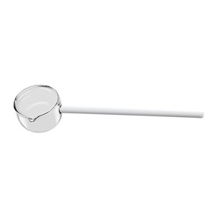 Magideal - Cuchara De Sopa Con Boca Para Verter, Cuchara De Vidrio, Cuchara Mezcladora Fácil De Limpiar, Cuchara De Sopa Para Barra De Té, Fiesta, Restaurante De