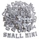thumbnail image 1 of Parches de letras Zlettery 1,8 cm plateado 130 piezas, 1 of 6