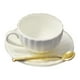 thumbnail image 1 of 1/6 Taza De Café Plato Cuchara Multiusos Para Casa De Mu?ecas Escena De Vida Prop Amarillo, 1 of 5