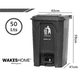 thumbnail image 5 of Basurero Contenedor De Basura 50 Litros Cubo De Basura, 5 of 5