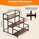thumbnail image 5 of Estante para sirope de café STAEVER, 3 niveles, 12 botellas, madera, 5 of 9
