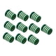 thumbnail image 1 of 10 Casquillos De Hierro Para Golf, Diámetro Interior: 0,370", Diámetro Exterior: 0,540", Longitud: 0,750", Tapas De Extremo Portátiles, Color Verde Y Blanco, 1 of 5