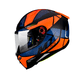 thumbnail image 3 of Casco para moto MT FF110 Revenge 2 Scalpel A4 Naranja Fluor Mate 2XL, 3 of 6
