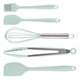thumbnail image 4 of 5x Utensilios De Cocina De Utensilios De Cocina De Silicona Para Utensilios De Cocina Resistentes Al Calor Verde, 4 of 5