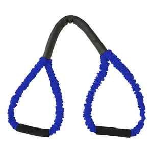 Genérico - Bandas De Resistencia De Boxeo Karate Trainer Fitness Chest Expander Bandas De Ejercicio Azul 25 Lb