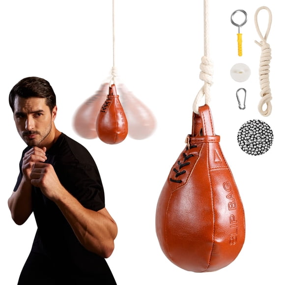 Bolsa de boxeo UWTHFIT Speed Bag Boxing Dodge Bag Maize Ball