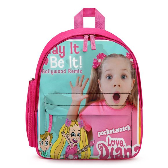 Love Diana Mochila Escolar para Niños y Niñas,