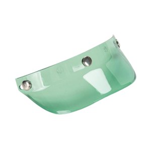Ioensy - Visera Para Casco De Motocicleta, Protector Solar, Protector De Pico Para Cascos 3/4, Color Verde