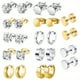 thumbnail image 5 of 24pcs Men's Punk Earrings: Creative & Trendy Stainless Steel Jewelry Set, 5 of 5