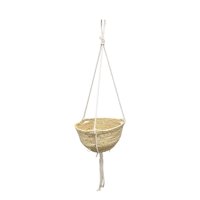 Oem - Maceta Colgante Macetero Colgante De Mimbre Cesta 47Cm