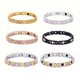thumbnail image 2 of Xiao Hua Pulsera para Mujer Pulsera de Plata de 7.87 Pulgadas con Incrustación de Pedrería Rosa, Diseño Fácil de Combinar, Accesorio Elegante Diario, Adecuado para Joyería de Oficina Regalo Del Día, 2 of 2