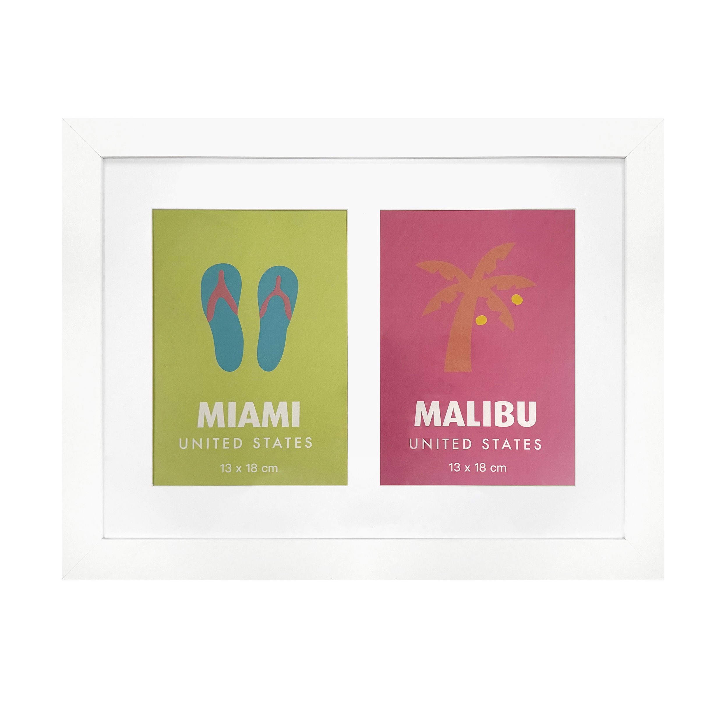 Mainstays - Marco De Foto Blanco 13X18 Cm Blanco