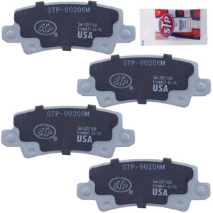 Repuestos Del Sol - Juego Pastillas Freno Traseras Toyota Corolla 1.6 2002 2008