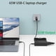 thumbnail image 2 of Cargador portátil Skyvast 65W USB C para Lenovo ThinkPad X1 X13, 2 of 7