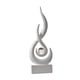 thumbnail image 2 of Escultura abstracta, artesanías coleccionables, figuritas de escritorio, estatua de llama para sala de estar, estantería, mesa de entrada, decoración, 2 of 5