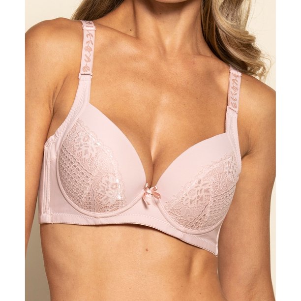 Sosten Push Up Poliamida Encaje Mujer Lady Genny