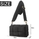 thumbnail image 4 of Bolso de mano acolchado para mujer, bolso acolchado, bolso de hombro acolchado, bolso de mano tejido de nailon, bolso bandolera de diseñador, bolso de plumas para mujer, 4 of 6