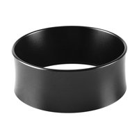 Magideal - Anillos Dosificadores Para Tazón De Preparación, Anillo Portafiltro De Café Para Herramienta, Tamper De Café De 58 Mm, Aleación De Aluminio Negro