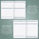 thumbnail image 5 of Cuaderno en blanco Clever Fox 8.5x11 Azul Surf, 5 of 6