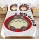 thumbnail image 1 of x441 My Neighbor Totoro Bed Duvet Cover Microfiber Bedding Sets 3D Printed Lightweight 3 Piece Comforter Sets, 1 Duvet Cover And 2 Pillow Shams for Kids Boys Girls 90"x90" jn441, 1 of 5