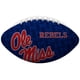 thumbnail image 2 of Balón de fútbol americano Rawlings NCAA Gridiron tamaño juvenil Ole Miss Rebels, 2 of 2