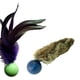 thumbnail image 1 of Juguetes para Gatos CoolCyberCats Pack Pong Plumas y Pelaje, 1 of 1