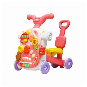 Total E-Commerce - Juguete Caminador 4 En 1 Didacto Interactivo Rosado Infantil
