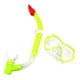 thumbnail image 3 of Snorkel Mask Set Máscara De Buceo De Fácil Respiración Para Nadar Deportes Acuáticos Amarillo, 3 of 5