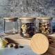 thumbnail image 4 of Tapas para tarros de yogur Oui, 5 onzas, paquete de 8 unidades, madera de bambú natural, 4 of 7