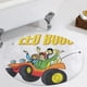 thumbnail image 5 of Speed Buggy Alfombra Redonda de Felpa Coral, Antideslizante, No Desprende Pelusas, Lavable y Duradera para Salón, Dormitorio y Habitación de Niños 60cm, 5 of 6
