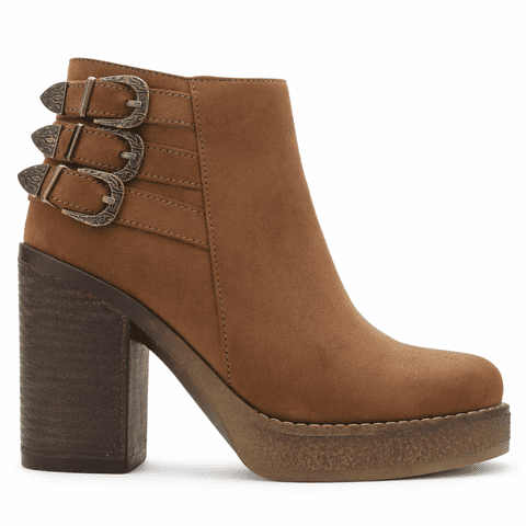 Botin Tostado Mujer Casual Chalada Ella