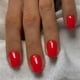 thumbnail image 2 of Press On Nails JOYVVEW Cuadrado corto rojo brillante para mujer, 2 of 7
