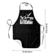thumbnail image 2 of Delantal divertido "The Grillfather " padrino de la parrilla, 2 of 2