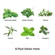 thumbnail image 2 of Kit de cápsulas para semillas AeroGarden, variedad de hierbas italianas, 6 cápsulas, 2 of 3