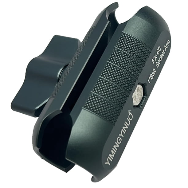 Brazo YIMINGYINUO de doble enchufe compatible con soportes RAM, talla B, 1 bola, para soporte de teléfono para bicicleta, moto o vehículo todo terreno
