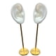 thumbnail image 2 of 2 Soportes Duraderos Para Exhibición De Pendientes, Modelo De Oreja Humana, Soporte Para Perno, Silicona Suave, 2 of 5