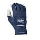 thumbnail image 2 of Guantes de bateo de béisbol Rawlings Workhorse para adultos, color blanco/azul marino, 2 of 7