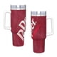 thumbnail image 4 of Dr Pepper Vaso aislado de acero inoxidable con asa, diseño temático, regalo para familia, amigos y fans; incluye pajita y encaja en el portavasos estándar, 40 oz, 4 of 6