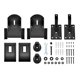 thumbnail image 5 of Par de soportes de pared para altavoces Monoprice 14‑28 cm giratorio e inclinable, 5 of 6
