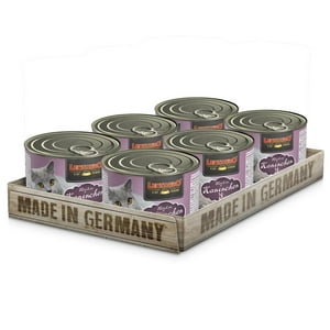 Alimento Leonardo Conejo, Pack X 6 Latas 200Gr