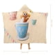 thumbnail image 2 of Manta Capa con Capucha Desmarcar Rilakkuma Lana Ártica 100x130 cm, 2 of 6