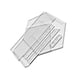 thumbnail image 1 of Plantillas De Acrílico Para Bolso De Hombro Para Manualidades De Cuero, Acolchado, Manualidades DIY, 1 of 5
