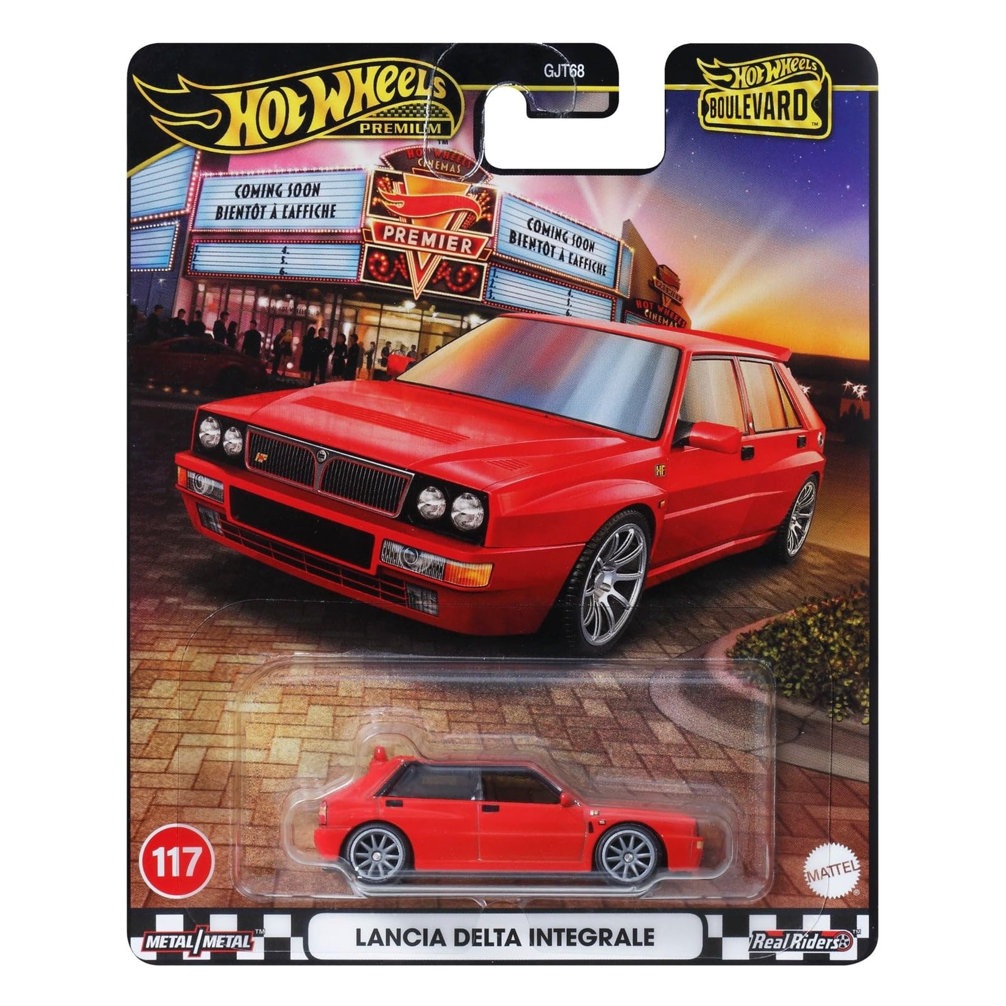 Auto De Juguete Mattel Hot Wheels Premium Lancia Delta Integrale