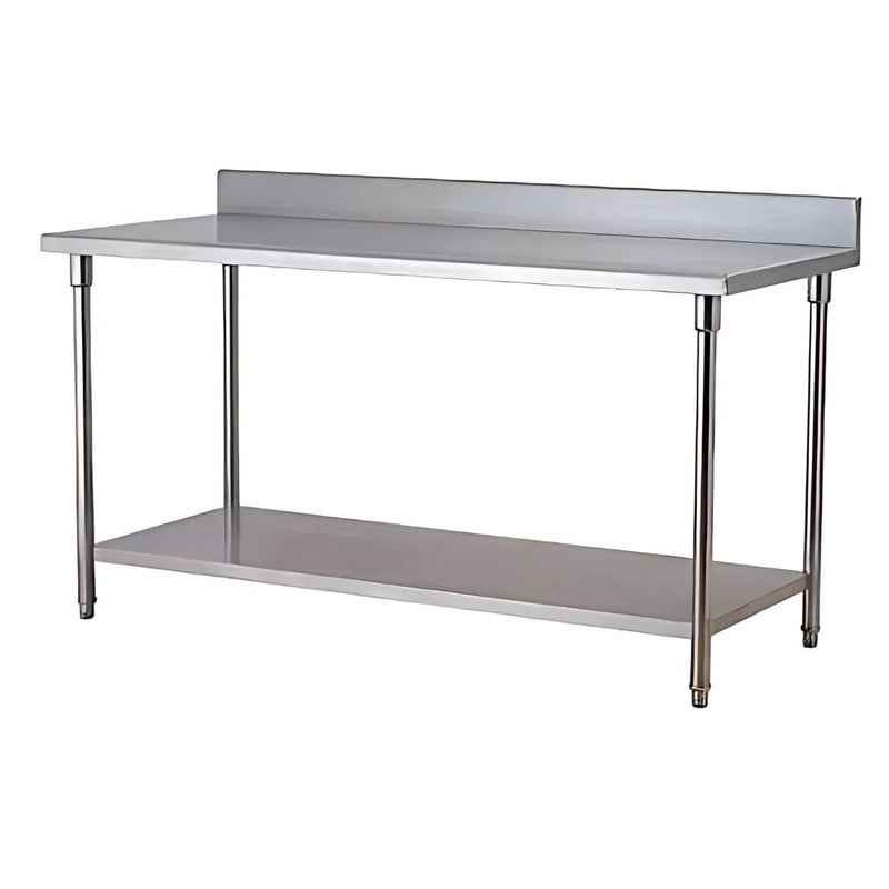 Tododescuento - Meson De Trabajo Mural 1800x600x850 Mm